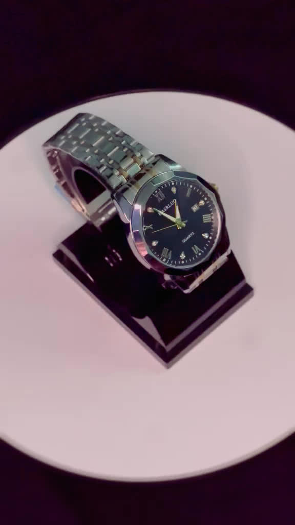 Reloj Clásico Datejust Negro — KD-R01