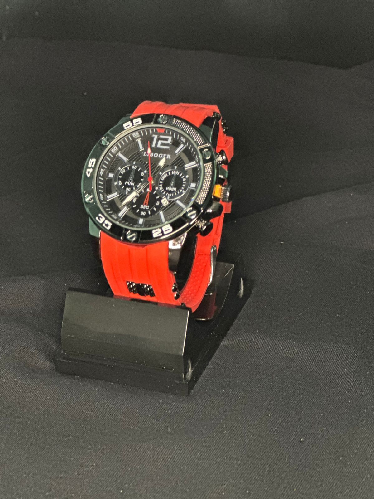 Cronógrafo Deportivo Rojo — KD-R15