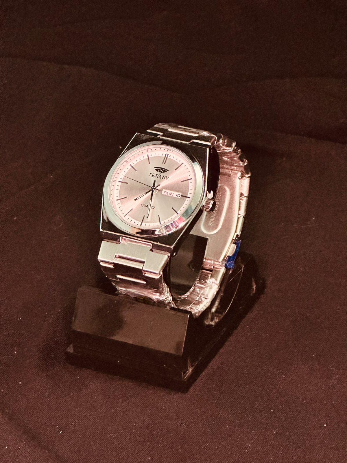 Reloj TERANY Plateado Cuadrado — KD-RC01